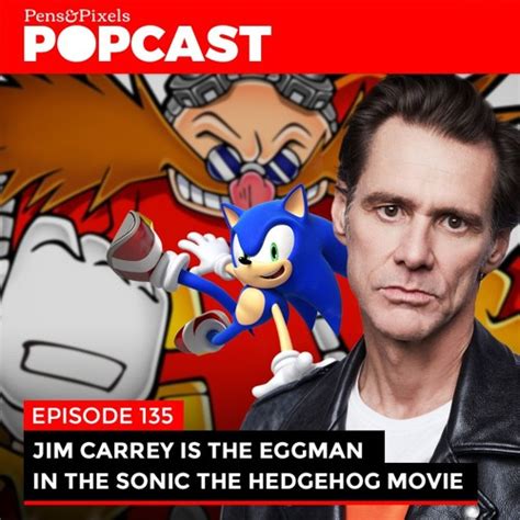 Jim Carrey is Eggman in the Sonic The Hedgehog movie + Google enters ...