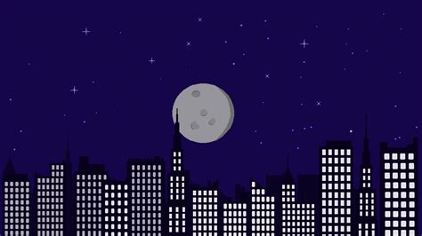 Night city : r/PixelArt