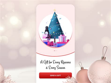 Secret Santa Generator & Online Gift Exchange App :: Behance