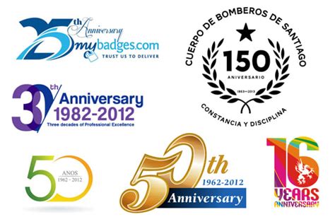 Design custom anniversary logo of your company by Gilent_designs | Fiverr