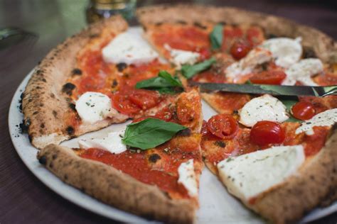 Pizza Margherita Cheese Tomato Royalty Free Photo