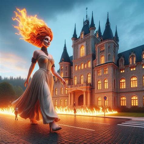 Fire Princess 2 by Himni01 on DeviantArt