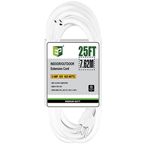 Top 10 Best 25 Foot White Outdoor Extension Cord To Buy Online - Glory ...