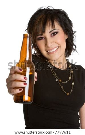 Woman Drinking Beer Stock Photo 7799611 : Shutterstock