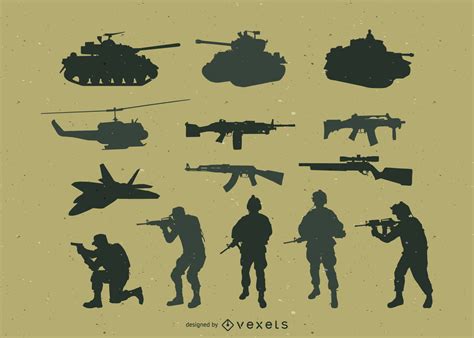 Military Vector Pack Vector Download