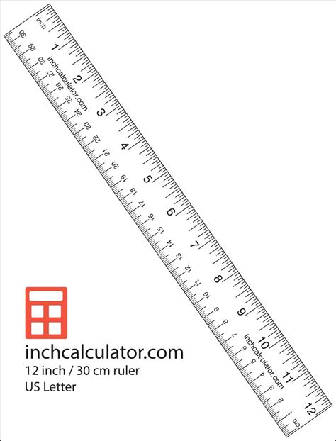 Printable Ruler Inches And Cm