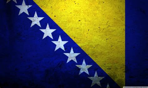 Grunge Flag Of Bosnia And Herzegovina Ultra HD Desktop Background ...