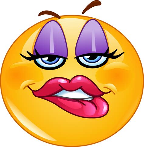 Lip Biting Emoji PNG Images Transparent Background | PNG Play