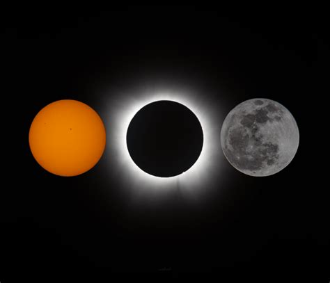 Sun, Moon, and the Eclipse (the one time they met). : r/solareclipse