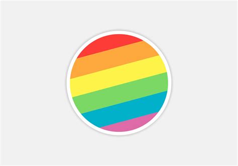 Circle Rainbow Logo Graphic by DEEMKA STUDIO · Creative Fabrica