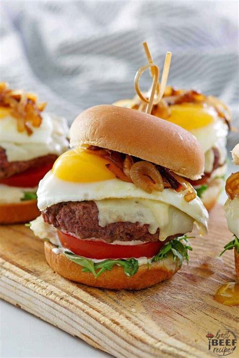 Burger with Egg | Best Beef Recipes