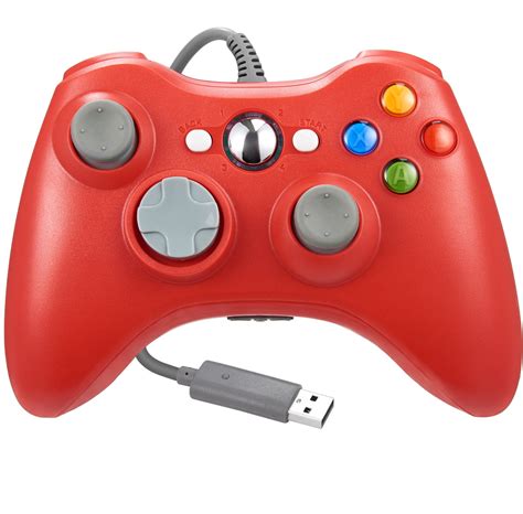 LUXMO Wired Xbox 360 Controller for Xbox 360 and Windows PC Windows 10/ ...