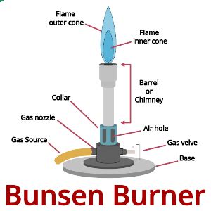 Bunsen Burner: Working, Parts, Types and Uses