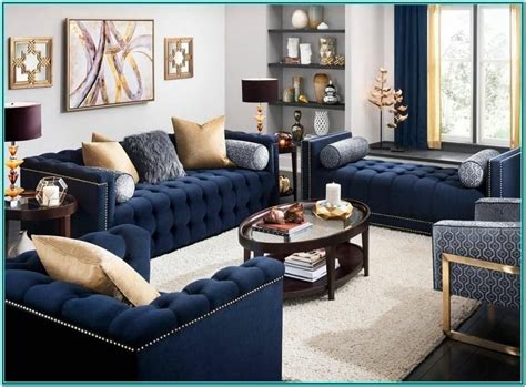 20+ Navy Blue Couch Decor