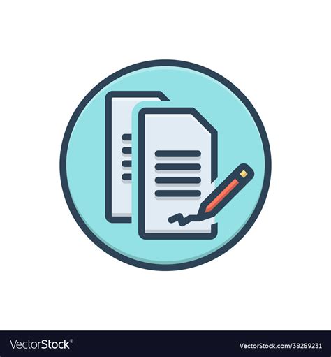 Contract Royalty Free Vector Image - VectorStock