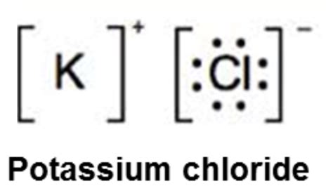 Potassium Chloride Lewis Dot Structure