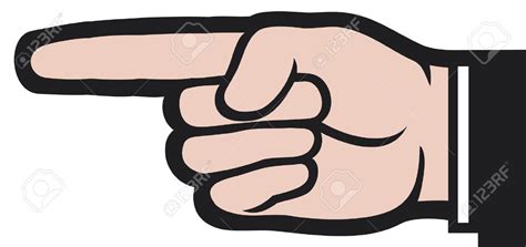 Pointing Finger Image Clipart