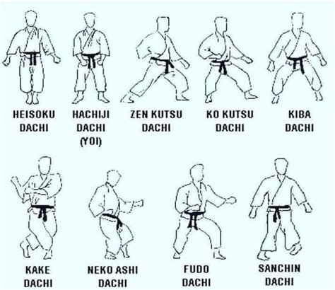 martial arts stances names - Royce Hillman