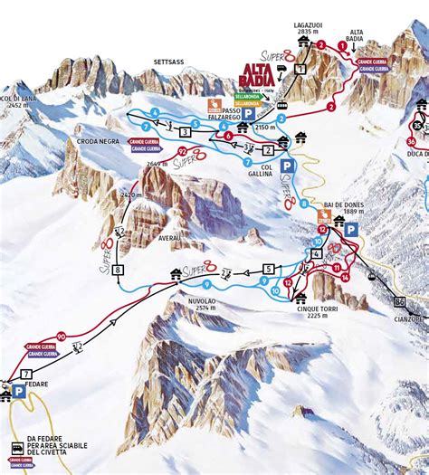 Cortina Ski Resort Info Guide | Cortina d'Ampezzo Dolomites Italy