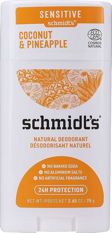 Full ingredients list Schmidt's Natural Deodorant