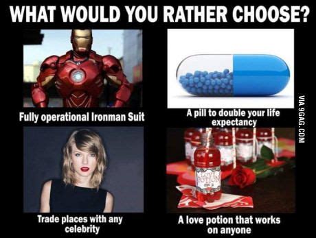 You can only choose one, what would it be? - Funny | Funny pictures ...