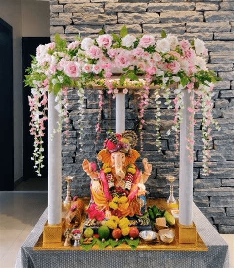 Ganpati Flower Decoration In Bangalore | Best Flower Site