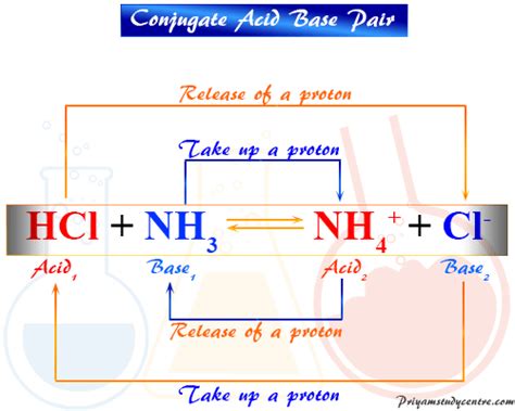 List of Conjugate Acid Base Pairs - Clarence-well-Duffy