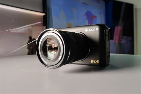 Sharp is developing an 8K camera aimed at prosumer videographers