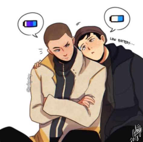 ☁DBH fanart and comics☁ {DISCONTINUED} | Detroit being human, Detroit ...