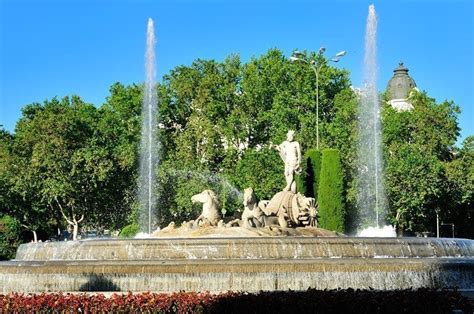 Neptune Fountain - One of the most famous fountains in Madrid