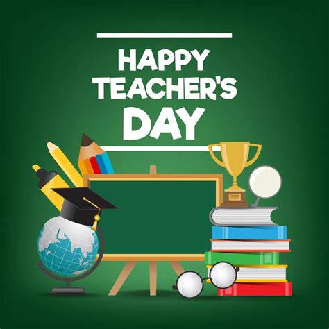 Happy Teachers Day Vector Art, Icons, and Graphics for Free Download