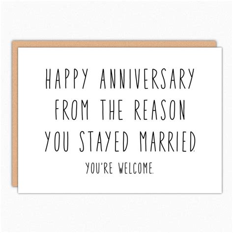 Anniversary Card for Parents. Happy Anniversary Parents. Funny ...