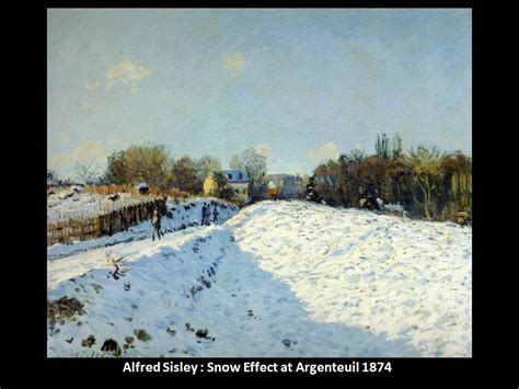 Impressionist Snow Paintings | The Arts Society Sherborne