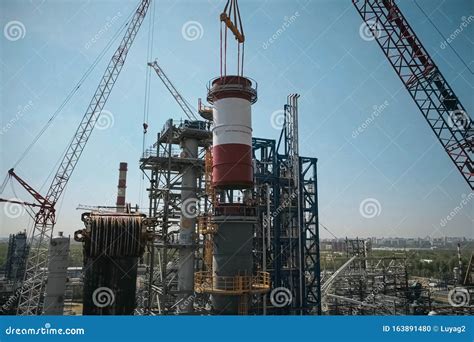 Construction of Petrochemical Plant, Installation of Technologic ...