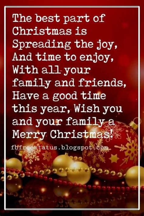 Christmas Messages For Family and Friends | Christmas message for ...