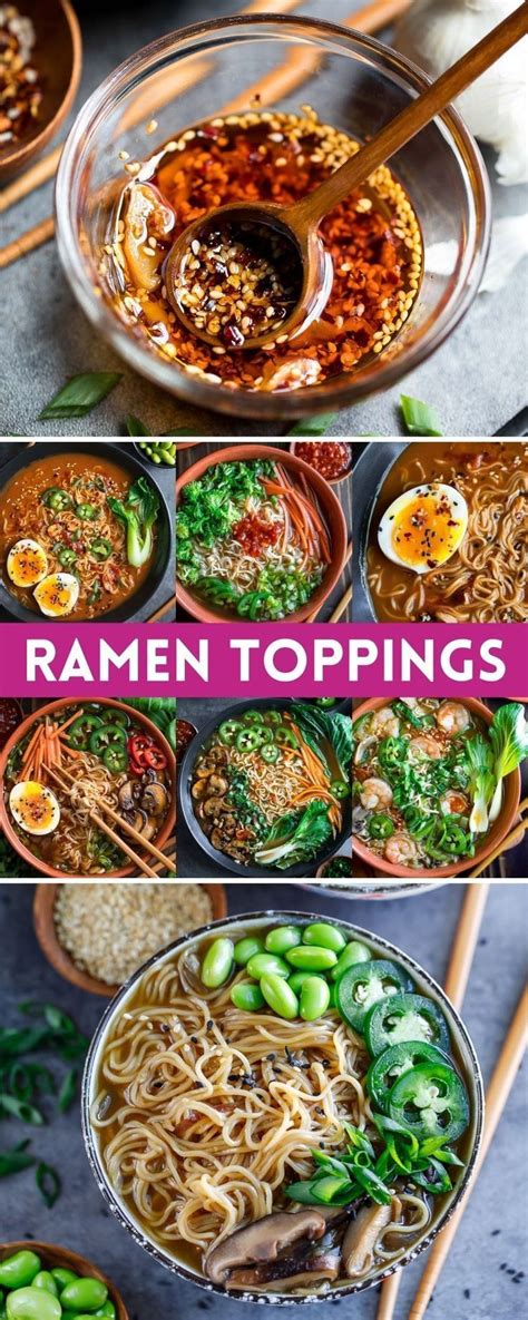 Ramen toppings – Artofit