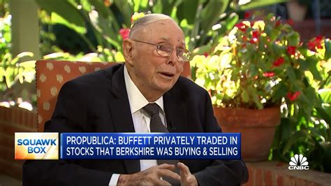 Charlie Munger on Warren Buffett: He cares more about what happens to ...