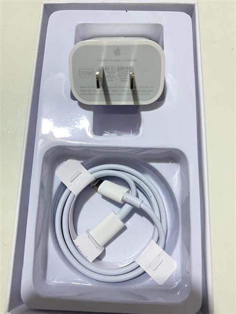 Iphone 12 Pro Max Fast Charger 20W USB-C Power Adapter USB-C to ...