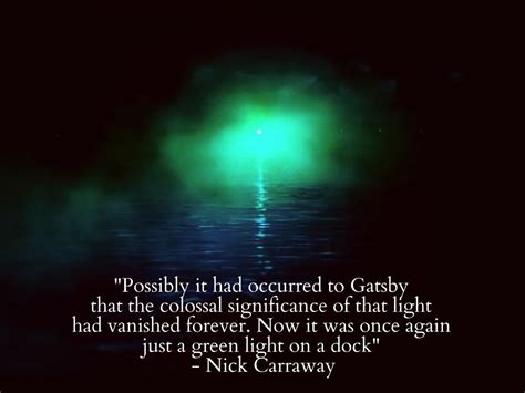 Quotes About The Green Light Great Gatsby - Quotes Center