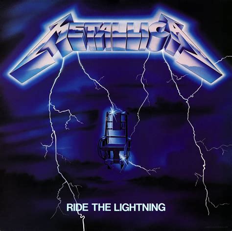 METALLICA - Ride The Lightning Album Cover Art Print Poster 12 x 12 ...