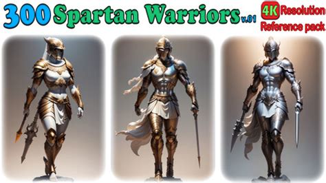 ArtStation - 300 Spartan Warriors Images Reference Pack - 4K Resolution ...