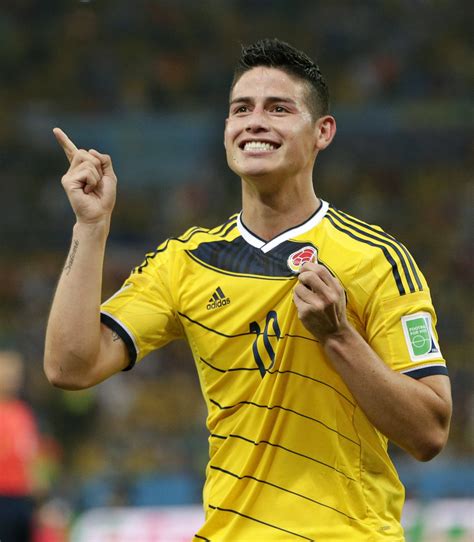 James Rodriguez shines as Colombia eliminates Uruguay at FIFA World Cup ...