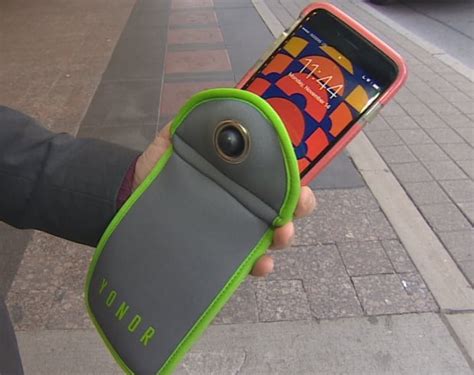 Put that phone away! Locking cellphone pouch puts focus back on the ...