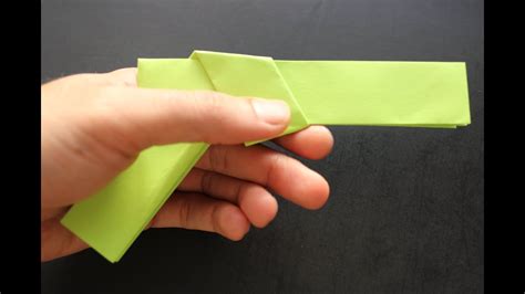 How To Make A Paper Gun Origami : How To Make Paper Guns Step By Step ...