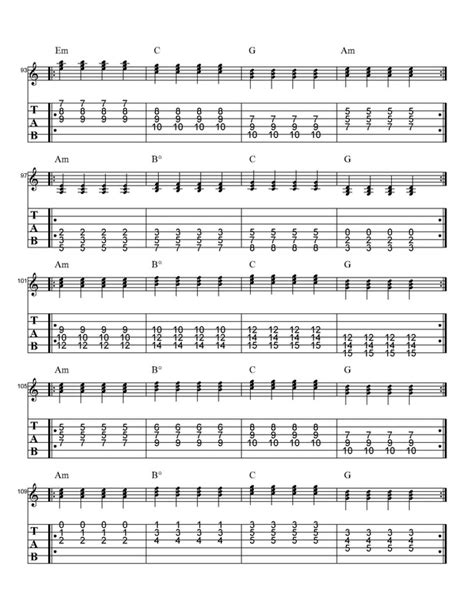 Triad Guitar Chord Progression Practice - Mile High Shred