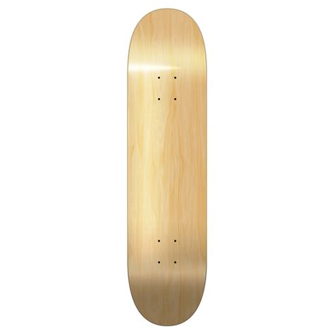 Blank Skateboard Deck - Woodie Natural