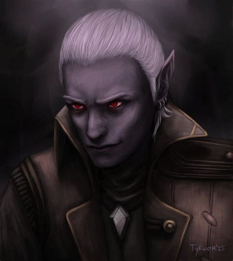 Drow portraits — Beamdog Forums | Drow male, Portrait, Male