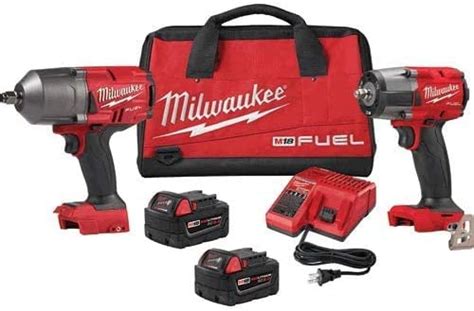 "Get The Job Done Faster With Milwaukee M18 FUEL Impact Wrench Combo Kit"