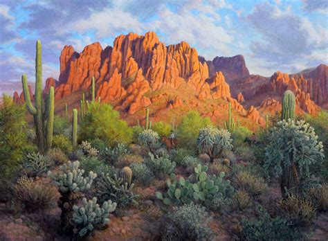 Only Arizona! — Stephen Morath | Desert landscape painting, Landscape ...