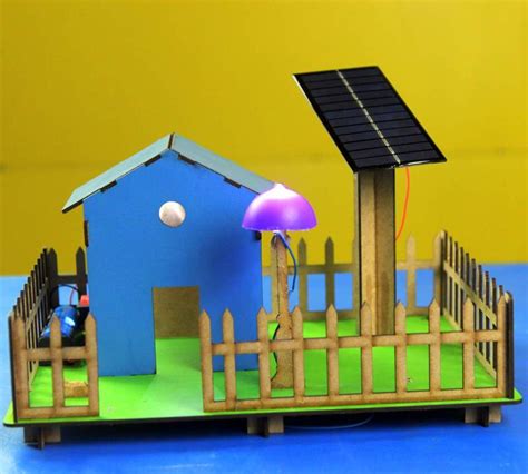 Solar Powered House DIY Kit